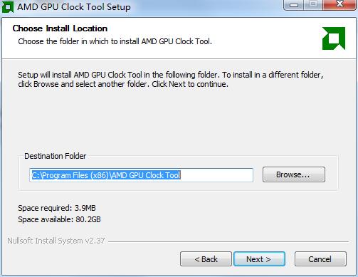 AMD GPU Clock Tool V0.9.26.0 官方安装版