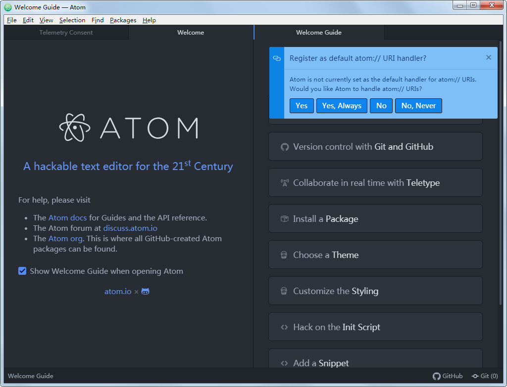 ATOM V1.46.0 英文安装版