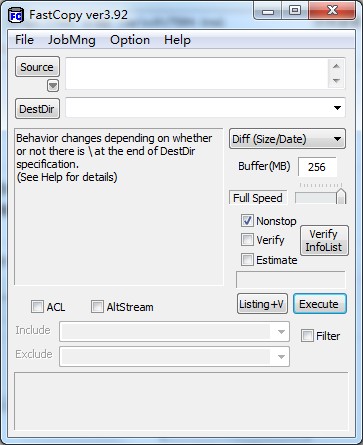 FastCopy(拷贝工具) V3.92 英文安装版