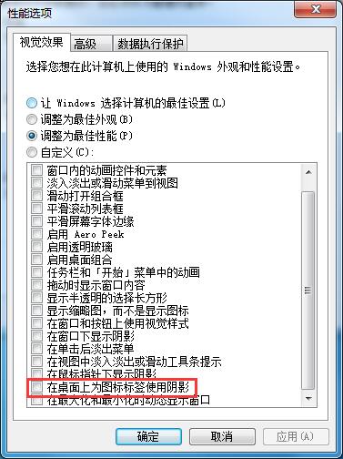 Win7旗舰版图标重影的解决方法